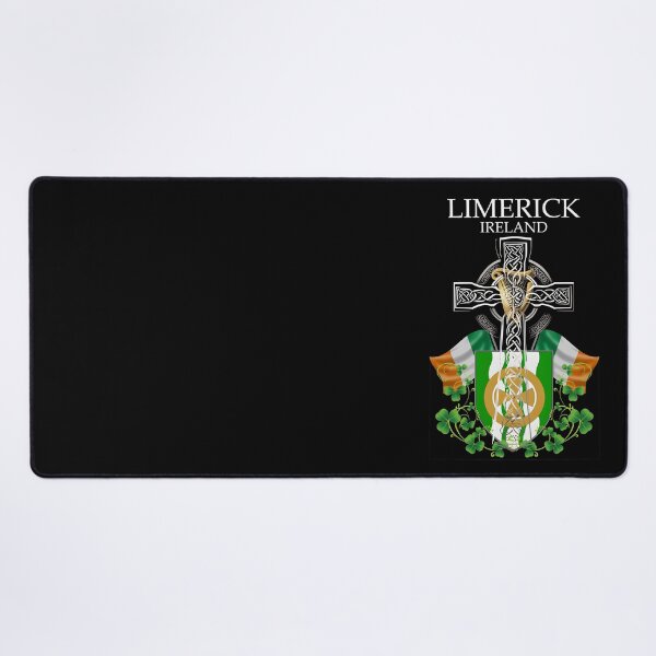 Item preview, ✅ Limerick Ireland Irish Celtic Cross & Crest designed and sold by REAL IRISH GIFTS.