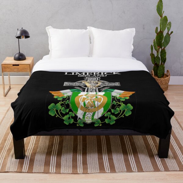 Item preview, ✅ Limerick Ireland Irish Celtic Cross & Crest designed and sold by REAL IRISH GIFTS.