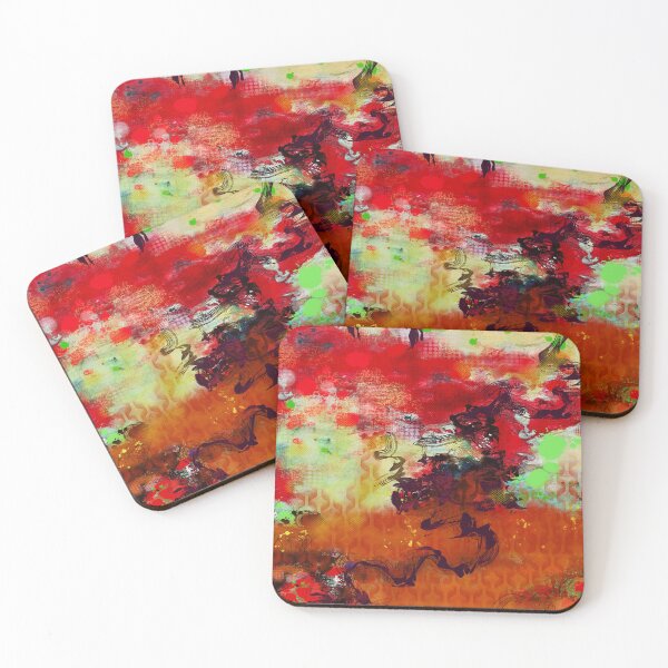 Item preview, Digital abstraction in red and black designed and sold by maurocarac.