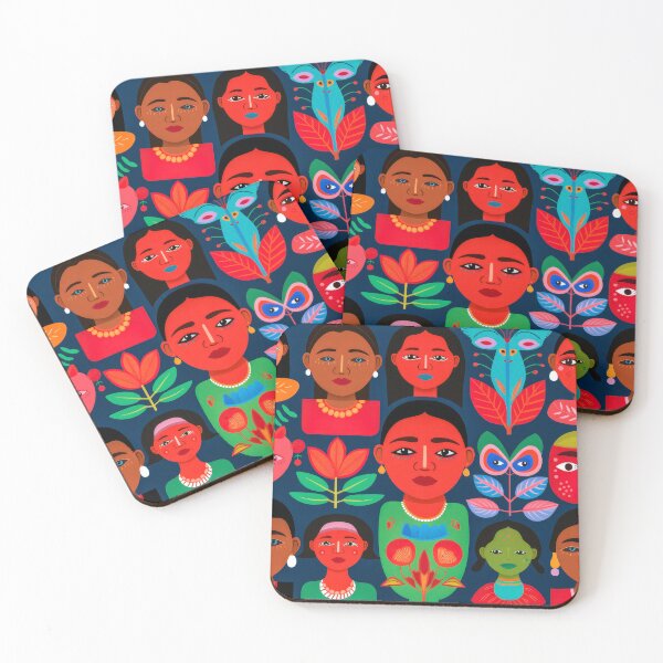Item preview, Vibrant and colorful ethnic faces designed and sold by JuanmaLW.