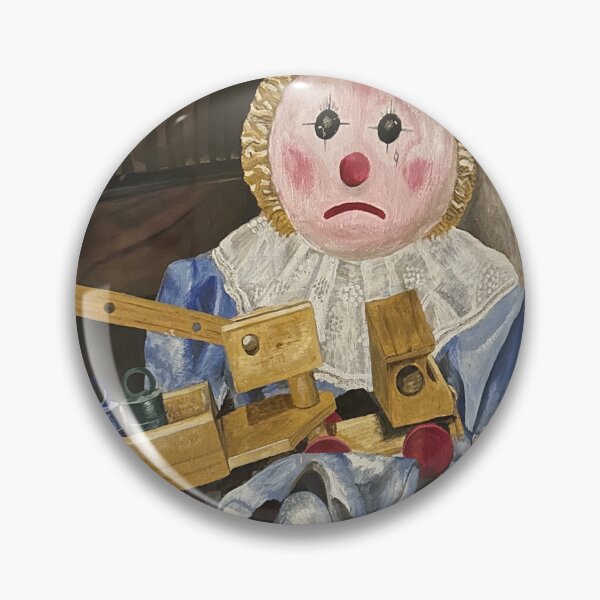 Item preview, Sad Pierrot clown doll with toys designed and sold by mazarte.