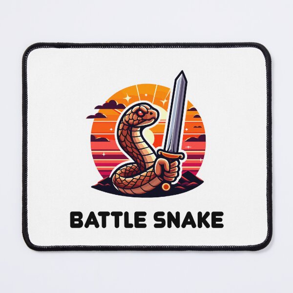Item preview, Snake Pun RattleSnake designed and sold by DinoKate.