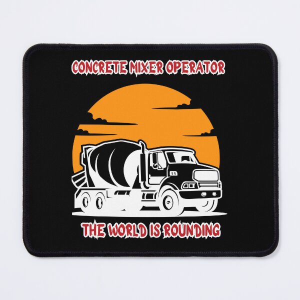 Item preview, Concrete mixer operator The World is routing, funny gift for a concrete mixer operator. designed and sold by GroonSpace.
