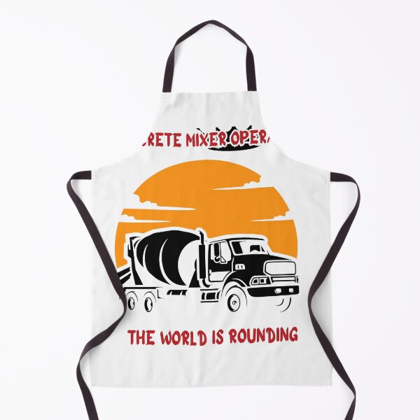 Item preview, Concrete mixer operator The World is routing, funny gift for a concrete mixer operator. designed and sold by GroonSpace.