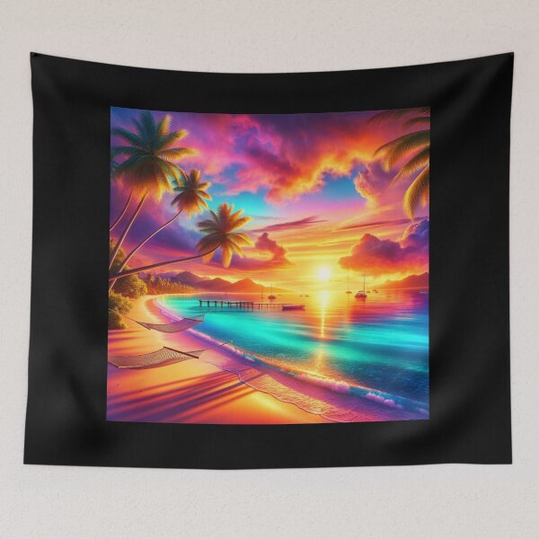 Item preview, Tranquil Sunset by the Lake designed and sold by BestArtByArvind.