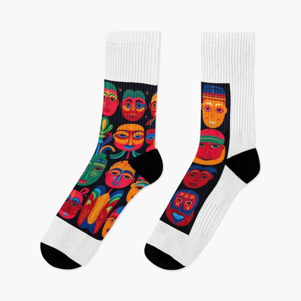 Item preview, Vibrant and colorful ethnic faces designed and sold by JuanmaLW.
