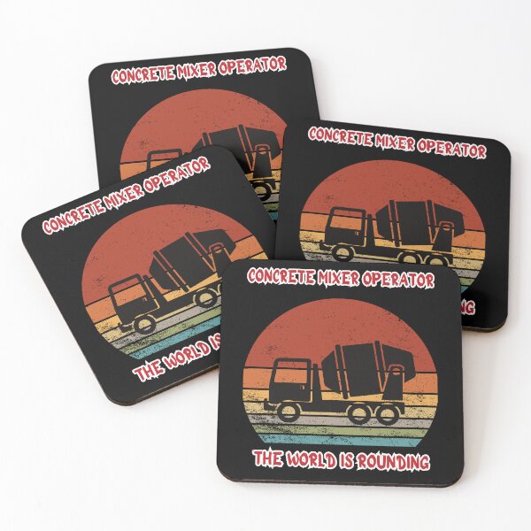 Item preview, Concrete mixer operator The World is routing, funny gift for a concrete mixer operator. designed and sold by GroonSpace.