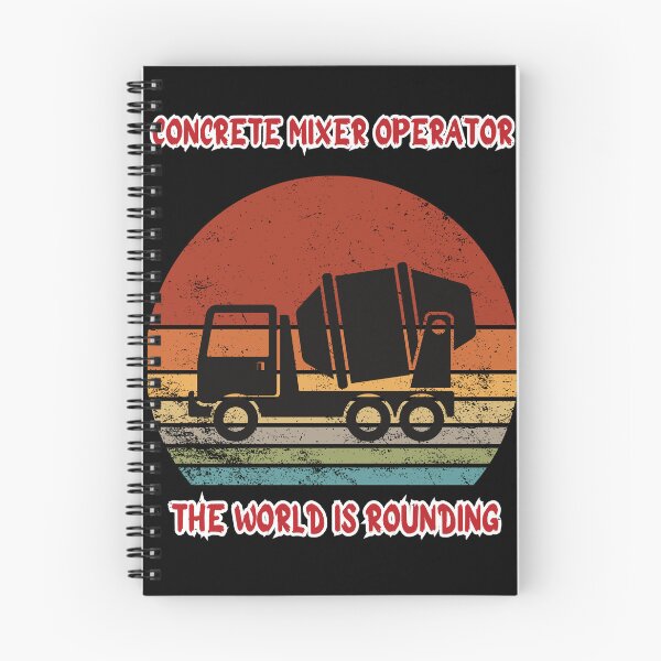 Item preview, Concrete mixer operator The World is routing, funny gift for a concrete mixer operator. designed and sold by GroonSpace.