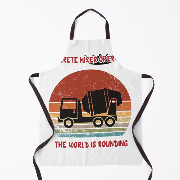 Item preview, Concrete mixer operator The World is routing, funny gift for a concrete mixer operator. designed and sold by GroonSpace.