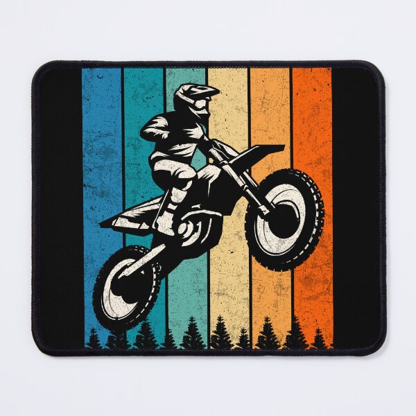 Item preview, Vintage Dirt Bike Riding MX Motocross Bike Rider Supercross designed and sold by MobyStickers.