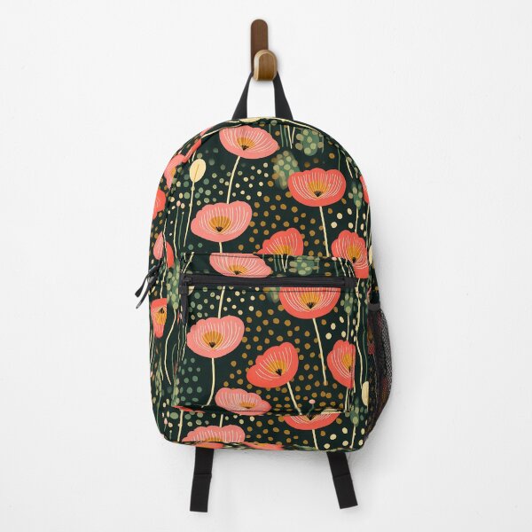 Item preview, Tranquil Poppies: A Serene Floral Symphony designed and sold by 89BLACK.
