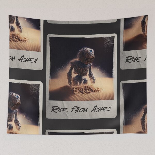 Item preview, Robot rising from ashes designed and sold by Mlaniel.