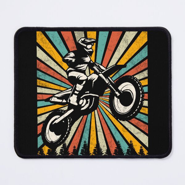 Item preview, Vintage Dirt Bike Riding MX Motocross Bike Rider Supercross designed and sold by MobyStickers.