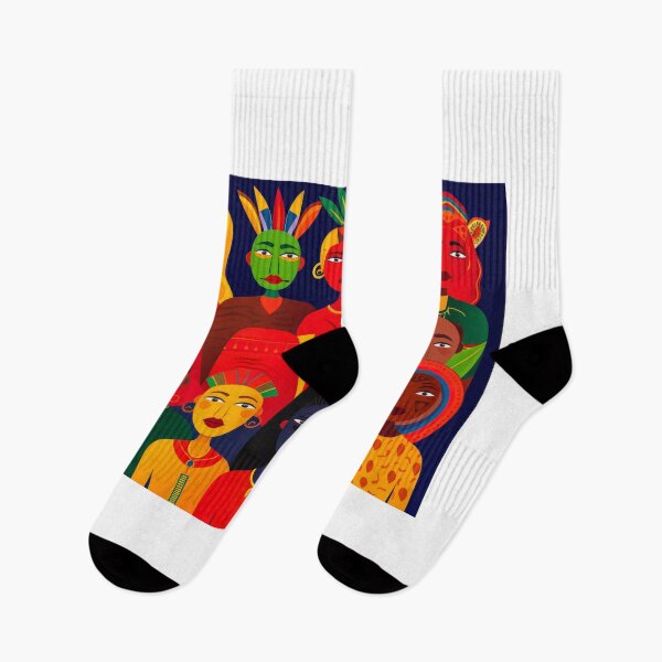 Item preview, Vibrant and colorful ethnic faces designed and sold by JuanmaLW.