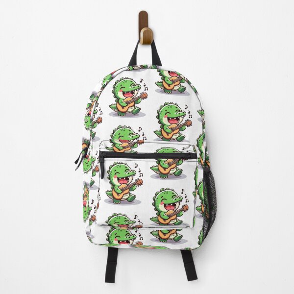 Item preview, Cute crocodile playing guitar designed and sold by Culmika.