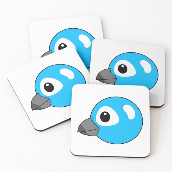Item preview, Blue Bird Emoji Apple designed and sold by DibujandoPorfa.