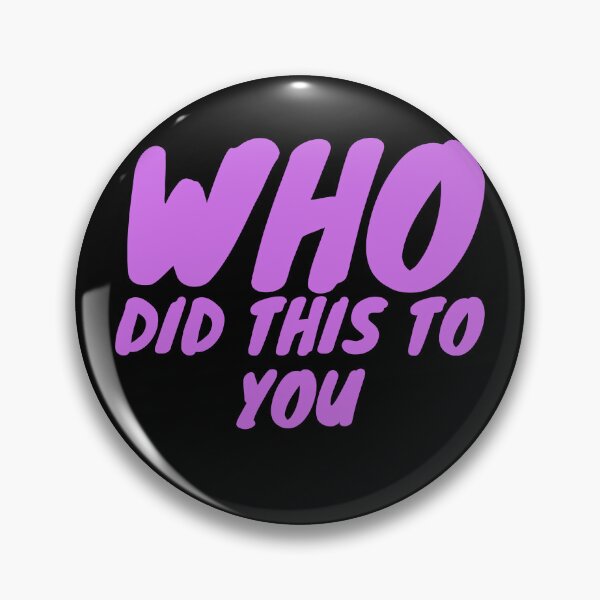 Item preview, Who did this to you? | Book trope Sticker designed and sold by Sea-mana.