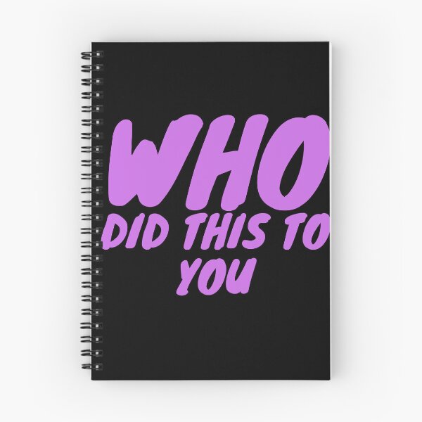 Item preview, Who did this to you? | Book trope Sticker designed and sold by Sea-mana.