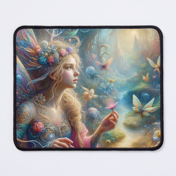 Item preview, A cute fairy illustration in magical realm designed and sold by AnimarifStudio.