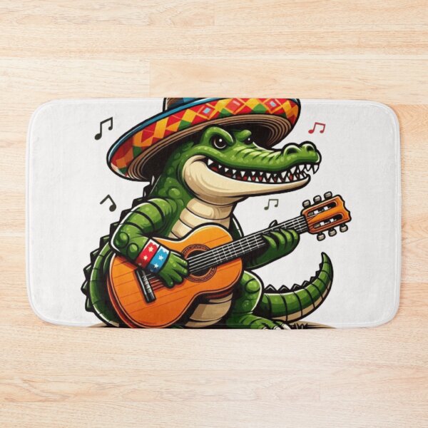 Item preview, Crocodile playing guitar  designed and sold by Culmika.