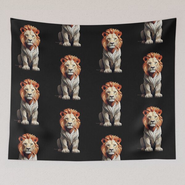 Item preview, LION designed and sold by ProfArtStudio.