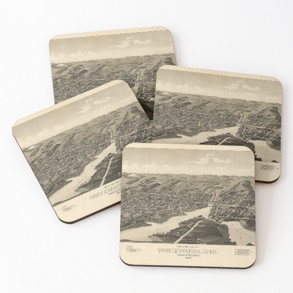 Item preview, Whitewater, Wisconsin (1885) designed and sold by allhistory.