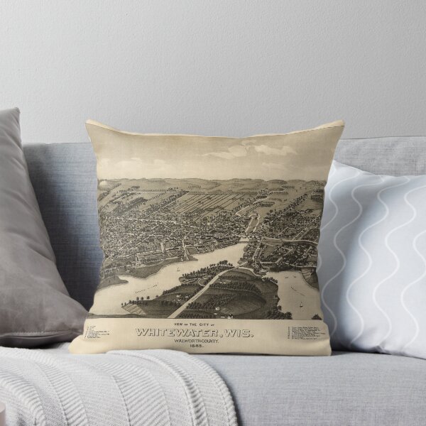 Item preview, Whitewater, Wisconsin (1885) designed and sold by allhistory.