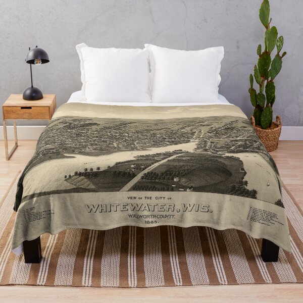 Item preview, Whitewater, Wisconsin (1885) designed and sold by allhistory.