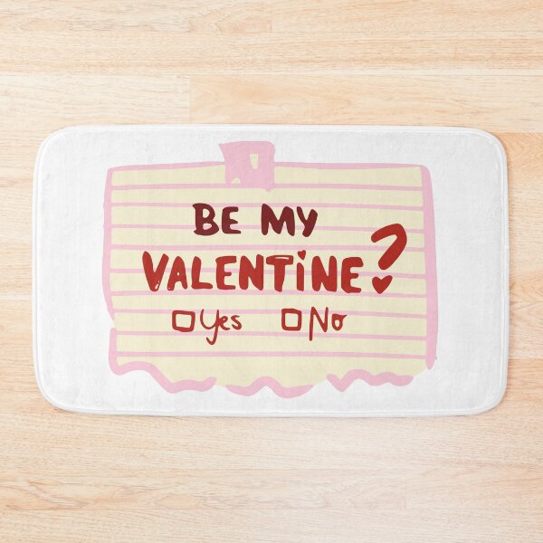 Item preview, Valentine's Note: Be My Valentine? designed and sold by ValenciaShark.