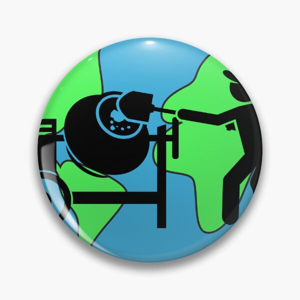 Item preview, f Concrete mixer operator The World is routing, funny gift for a concrete mixer operator. 3 designed and sold by GroonSpace.