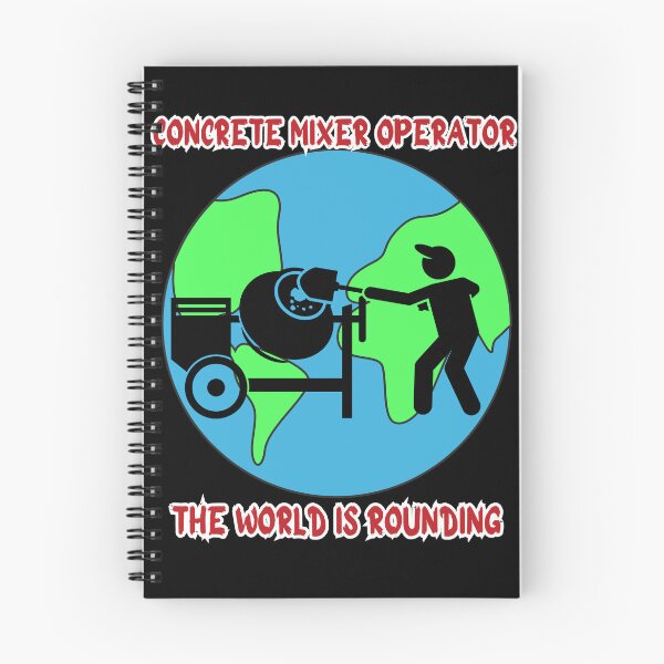 Item preview, f Concrete mixer operator The World is routing, funny gift for a concrete mixer operator. 3 designed and sold by GroonSpace.