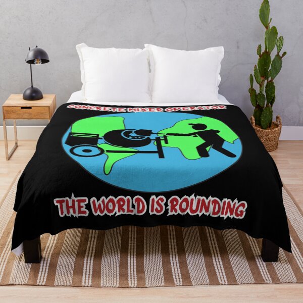 Item preview, f Concrete mixer operator The World is routing, funny gift for a concrete mixer operator. 3 designed and sold by GroonSpace.