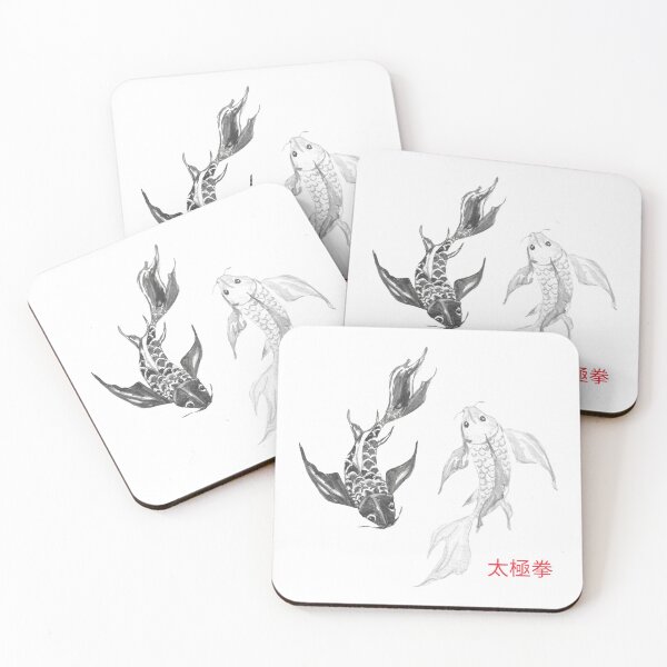 Item preview, Yin Yang Koi Fish, Tai Chi Design designed and sold by AryaSubramanian.