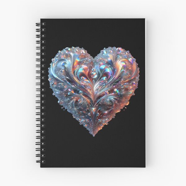 Item preview, Eternal Love: Holographic Heartbeat designed and sold by AI-Only Creations.
