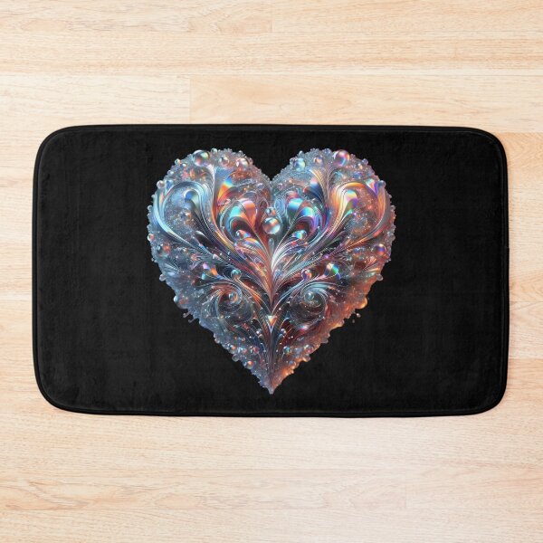 Item preview, Eternal Love: Holographic Heartbeat designed and sold by AI-Only Creations.