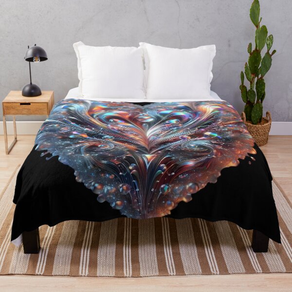 Item preview, Eternal Love: Holographic Heartbeat designed and sold by AI-Only Creations.