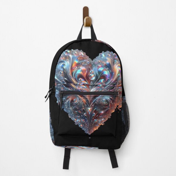 Item preview, Eternal Love: Holographic Heartbeat designed and sold by AI-Only Creations.