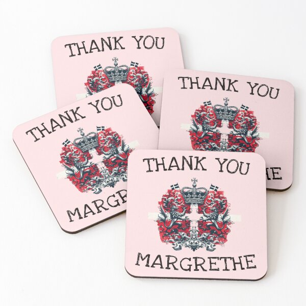 Item preview, Thank You Margrethe designed and sold by HeadTurningArt.