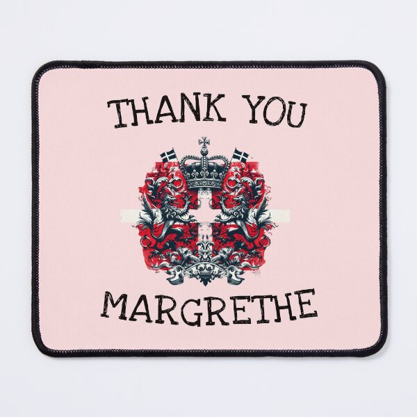 Item preview, Thank You Margrethe designed and sold by HeadTurningArt.