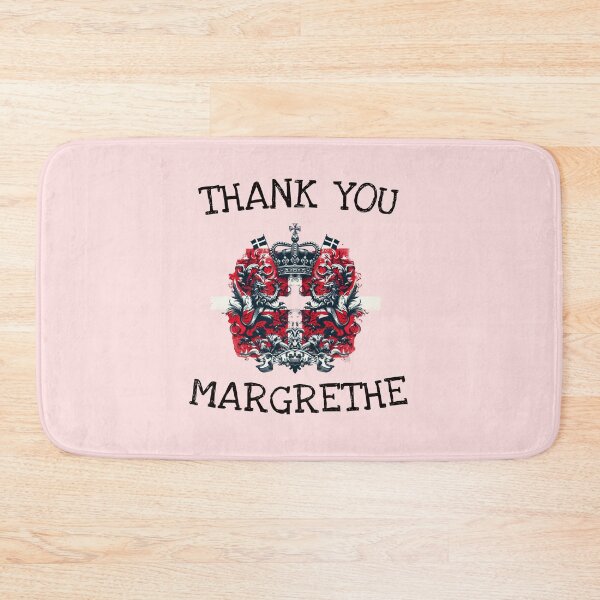 Item preview, Thank You Margrethe designed and sold by HeadTurningArt.