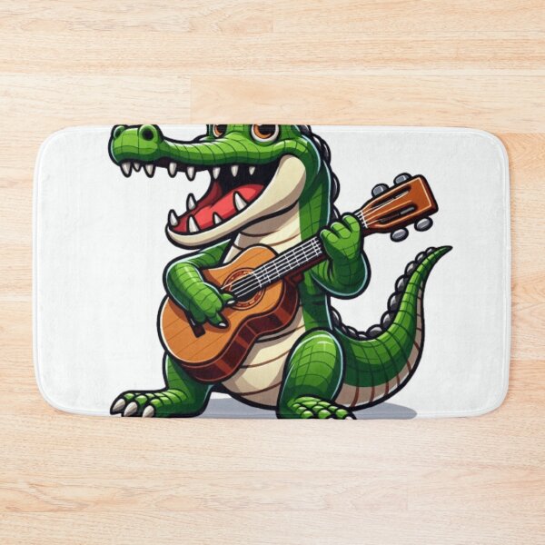 Item preview, Cocodrilo tocando la guitarra designed and sold by Culmika.