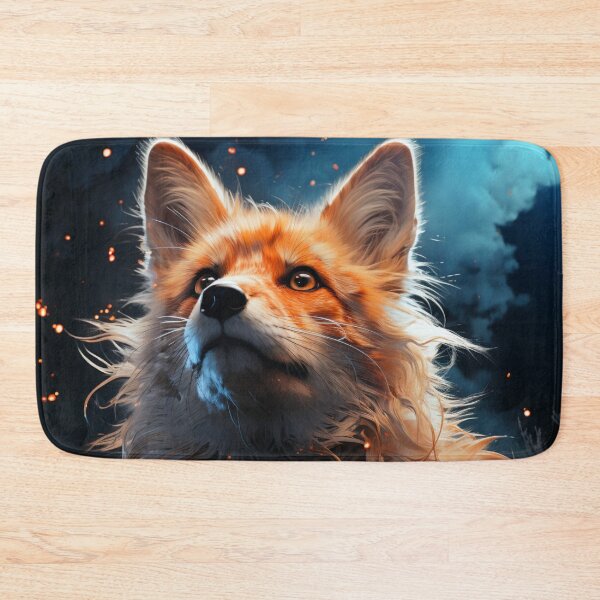 Item preview, Ethereal Fire Fox Portrait designed and sold by FoxTreeDesign.