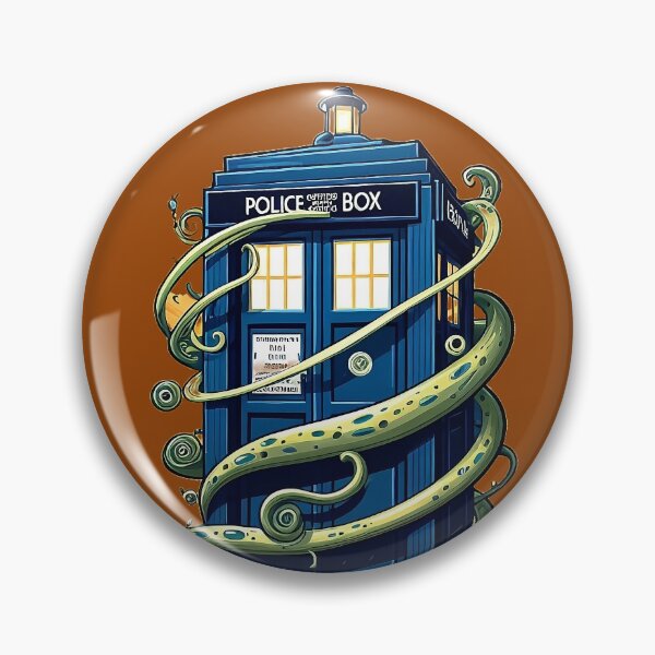 Item preview, Police Box in a wormhole designed and sold by WillieDs-Shop.