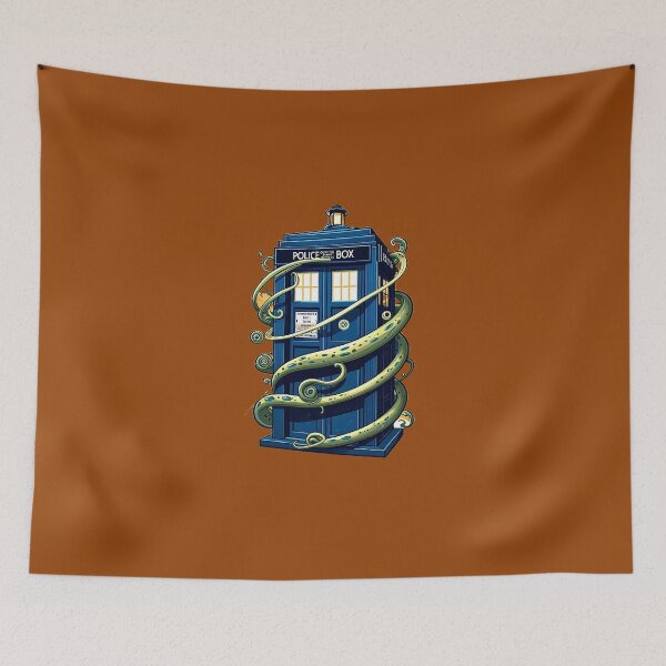 Item preview, Police Box in a wormhole designed and sold by WillieDs-Shop.