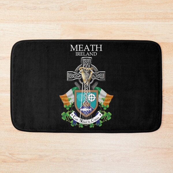 Item preview, ✅ Meath Ireland Irish Celtic Cross & Crest designed and sold by REAL IRISH GIFTS.