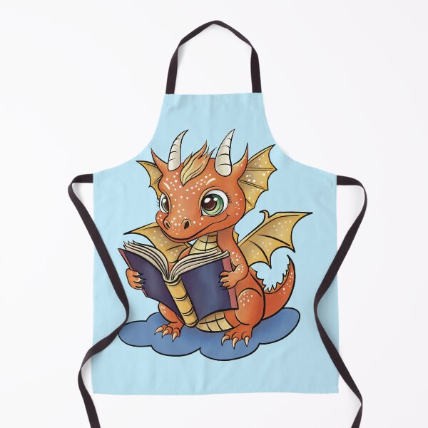 Item preview, Baby dragon with a book designed and sold by AngeMNunez.