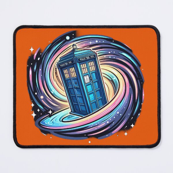 Item preview, Police Box in a wormhole designed and sold by WillieDs-Shop.
