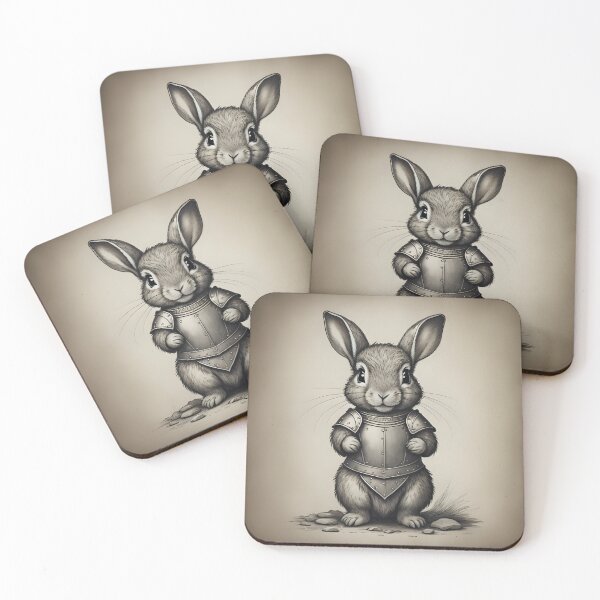 Item preview, The Armored Rabbit designed and sold by greygoul.