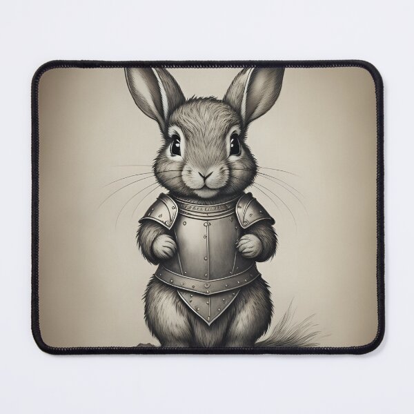 Item preview, The Armored Rabbit designed and sold by greygoul.