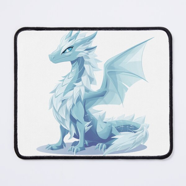 Item preview, Crystal Frost Dragon designed and sold by The Art Alchemist.
